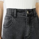体型カバーして、旬のシルエット。 デニムカーブパンツ ストレッチデニム | COCOMOMO | 詳細画像55