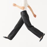 体型カバーして、旬のシルエット。 デニムカーブパンツ ストレッチデニム | COCOMOMO | 詳細画像58
