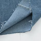 穿くだけで今っぽい、クロスウエストワイドデニム デニムパンツ フリンジ | COCOMOMO | 詳細画像27