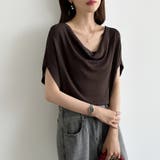 大人が選ぶ涼感ドルマン。 ドレープトップス サマーニット | COCOMOMO | 詳細画像23