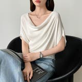 大人が選ぶ涼感ドルマン。 ドレープトップス サマーニット | COCOMOMO | 詳細画像36