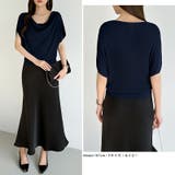 大人が選ぶ涼感ドルマン。 ドレープトップス サマーニット | COCOMOMO | 詳細画像44