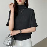 毎日に寄り添うサマーニット ハイネックニット シアーニット | COCOMOMO | 詳細画像16