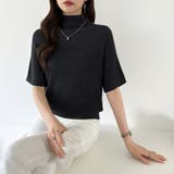 毎日に寄り添うサマーニット ハイネックニット シアーニット | COCOMOMO | 詳細画像19