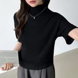 毎日に寄り添うサマーニット ハイネックニット シアーニット | COCOMOMO | 詳細画像28