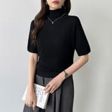 毎日に寄り添うサマーニット ハイネックニット シアーニット | COCOMOMO | 詳細画像31