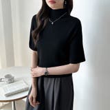 毎日に寄り添うサマーニット ハイネックニット シアーニット | COCOMOMO | 詳細画像36