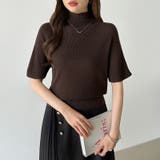 毎日に寄り添うサマーニット ハイネックニット シアーニット | COCOMOMO | 詳細画像5