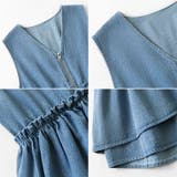 重ねるだけで更新。 ペプラムデニムベスト デニムベスト | COCOMOMO | 詳細画像30