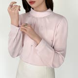 一枚で、きちんと華やか。パールビジュー付きブラウス ブラウス フォーマル | COCOMOMO | 詳細画像19 