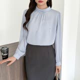 一枚で、きちんと華やか。パールビジュー付きブラウス ブラウス フォーマル | COCOMOMO | 詳細画像34 