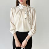 一枚で華やぐ、好印象ブラウス リボンブラウス スカーフ | COCOMOMO | 詳細画像14 