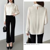 一枚で華やぐ、好印象ブラウス リボンブラウス スカーフ | COCOMOMO | 詳細画像16 