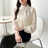 一枚で華やぐ、好印象ブラウス リボンブラウス スカーフ | COCOMOMO | 詳細画像18 