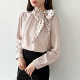 一枚で華やぐ、好印象ブラウス リボンブラウス スカーフ | COCOMOMO | 詳細画像21 