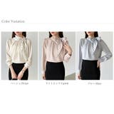 一枚で華やぐ、好印象ブラウス リボンブラウス スカーフ | COCOMOMO | 詳細画像25 