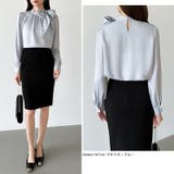 一枚で華やぐ、好印象ブラウス リボンブラウス スカーフ | COCOMOMO | 詳細画像7 