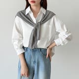 さっと着るだけ大人の余裕感。コットンオーバーシャツシャツ カラーシャツ シャツ | COCOMOMO | 詳細画像13 