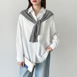 さっと着るだけ大人の余裕感。コットンオーバーシャツシャツ カラーシャツ シャツ | COCOMOMO | 詳細画像14 