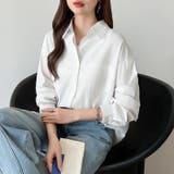 さっと着るだけ大人の余裕感。コットンオーバーシャツシャツ カラーシャツ シャツ | COCOMOMO | 詳細画像16 