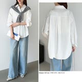 さっと着るだけ大人の余裕感。コットンオーバーシャツシャツ カラーシャツ シャツ | COCOMOMO | 詳細画像17 