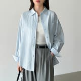 さっと着るだけ大人の余裕感。コットンオーバーシャツシャツ カラーシャツ シャツ | COCOMOMO | 詳細画像2 