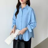 さっと着るだけ大人の余裕感。コットンオーバーシャツシャツ カラーシャツ シャツ | COCOMOMO | 詳細画像23 