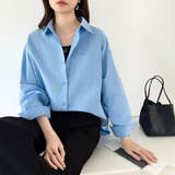 さっと着るだけ大人の余裕感。コットンオーバーシャツシャツ カラーシャツ シャツ | COCOMOMO | 詳細画像29 
