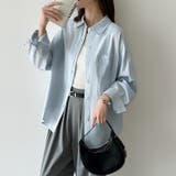 さっと着るだけ大人の余裕感。コットンオーバーシャツシャツ カラーシャツ シャツ | COCOMOMO | 詳細画像3 