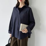 さっと着るだけ大人の余裕感。コットンオーバーシャツシャツ カラーシャツ シャツ | COCOMOMO | 詳細画像34 