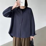 さっと着るだけ大人の余裕感。コットンオーバーシャツシャツ カラーシャツ シャツ | COCOMOMO | 詳細画像38 