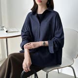 さっと着るだけ大人の余裕感。コットンオーバーシャツシャツ カラーシャツ シャツ | COCOMOMO | 詳細画像40 