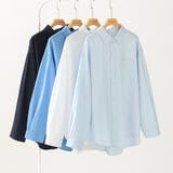 さっと着るだけ大人の余裕感。コットンオーバーシャツシャツ カラーシャツ シャツ | COCOMOMO | 詳細画像41 