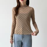おしゃ見え確実フロッキードット シアートップス ドットシアートップス | COCOMOMO | 詳細画像22