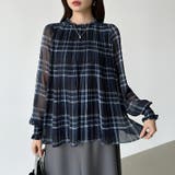 ふわっと軽やかプリーツシアーブラウス シフォンブラウス ブラウス | COCOMOMO | 詳細画像21 