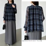 ふわっと軽やかプリーツシアーブラウス シフォンブラウス ブラウス | COCOMOMO | 詳細画像27 