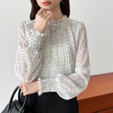 ふわっと軽やかプリーツシアーブラウス シフォンブラウス ブラウス | COCOMOMO | 詳細画像38 