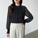 ふわっと軽やかプリーツシアーブラウス シフォンブラウス ブラウス | COCOMOMO | 詳細画像42 