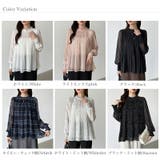 ふわっと軽やかプリーツシアーブラウス シフォンブラウス ブラウス | COCOMOMO | 詳細画像54 