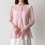 透け感でつくる、シアーペプラム シアーカーディガン ペプラムトップス | COCOMOMO | 詳細画像44 