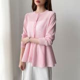 透け感でつくる、シアーペプラム シアーカーディガン ペプラムトップス | COCOMOMO | 詳細画像45 