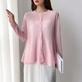 透け感でつくる、シアーペプラム シアーカーディガン ペプラムトップス | COCOMOMO | 詳細画像47 