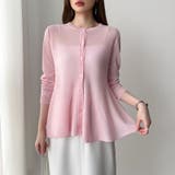 透け感でつくる、シアーペプラム シアーカーディガン ペプラムトップス | COCOMOMO | 詳細画像49 