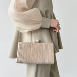 【プリーツ×大粒パールが映える】3wayパーティーバッグ クラッチバッグ パーテ… | COCOMOMO | 詳細画像11 