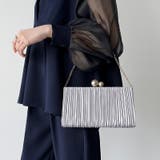 【プリーツ×大粒パールが映える】3wayパーティーバッグ クラッチバッグ パーテ… | COCOMOMO | 詳細画像17 