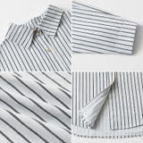 ちょうどいい抜け感。ダブルラインストライプシャツ ストライプシャツ シャツ | COCOMOMO | 詳細画像30