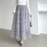 華やかさを味方にするティアードチュールスカート チュールスカート スカート | COCOMOMO | 詳細画像17