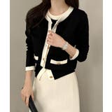 【オンオフ対応】配色サマーニットアンサンブル アンサンブル ニットカーディガン | COCOMOMO | 詳細画像13