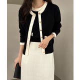 【オンオフ対応】配色サマーニットアンサンブル アンサンブル ニットカーディガン | COCOMOMO | 詳細画像15