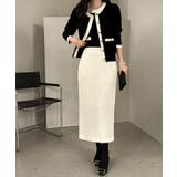 【オンオフ対応】配色サマーニットアンサンブル アンサンブル ニットカーディガン | COCOMOMO | 詳細画像18